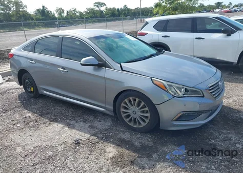 2015 Hyundai Sonata Limited z USA, uszkodzony, nr VIN 5NPE34AF5FH171152
